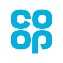 Co Op Blue Logo On White